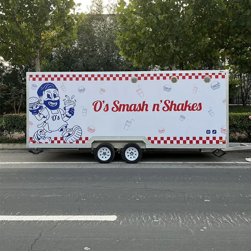 Mobil Fırın ve Fast Food Mutfak Römorku
